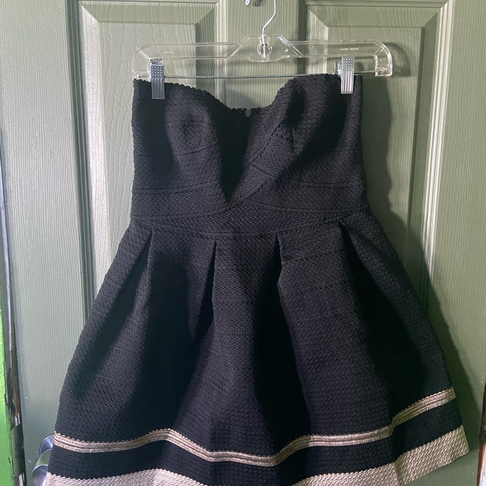 Short black dress